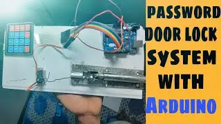 Password Door Lock System With Arduino || Easy Diy || How to Use 4×4 Keypad