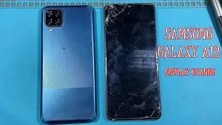 SAMSUNG GALAXY A12 DISPLAY CHANG | SAMSUNG GALAXY A12 LCD REPLACEMENT.