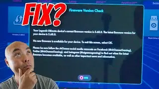 One Sauce Firmware FIX For Legends Ultimate Arcade? 🤯