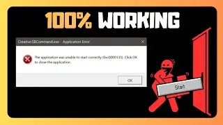 How To EASILY FIX  0xc0000135 Error  On Windows Or Computer