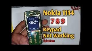 Nokia 106 ta 1114 keypad 7,8,9 key not working solution