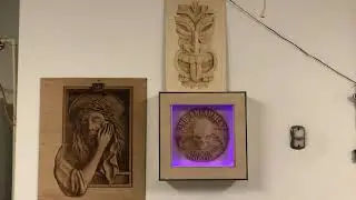 Laser engraving a photo on wood tutorial using da big gimping plug-in V3 for gimp.