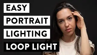 Easy Lighting for Studio Portraits (Loop Lighting)