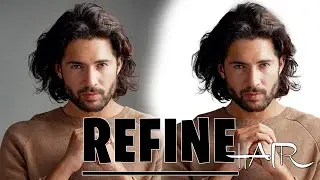 PHOTOSHOP 2022 | REFINE HAIR IN PHOTOSHOP || TUTORIAL