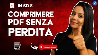Come Comprimere un PDF Senza PERDERE QUALITÀ in 60 S