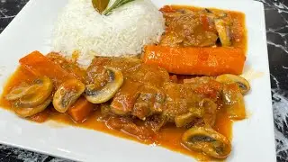 Un plat si réconfortant que je peux le faire chaque semaine 😍 LE VEAU MARENGO 🍖