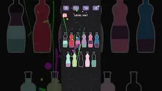 water sort puzzle -sort color puzzle game level 1047