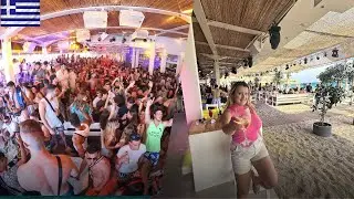 Am fost la cea mai mare petrecere din ultimii 10 ani | Tropicana Beach Bar - Mykonos VLOG #15
