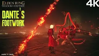 Dante's Footwork VS Messmer [Shadow of The Erdtree Mod]