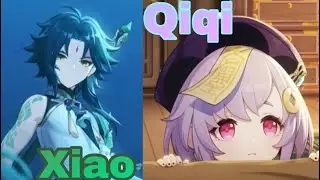 Xiao & Qiqi Duo because Qiqi carried Xiao on her back | Genshin Impact 3.3