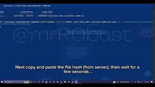 How to perform checksum(Integrity Check) via PowersShell.
