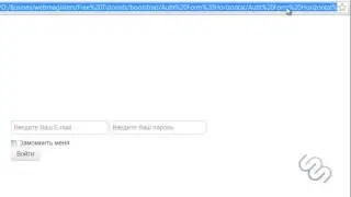 HTML-верстка на Bootstrap | #9 Горизонтальная форма авторизации