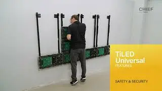 TiLED Universal Wall Mount Features - Safety & Security