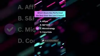 Which of these stock has performed the best? 