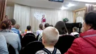 Свадебная песня "Береза". Обидина Виктория 10 лет