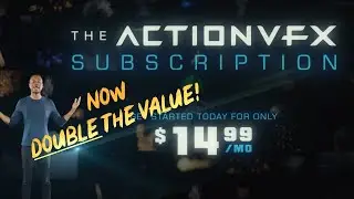 The ActionVFX Subscription | DOUBLE the Value This Black Friday!