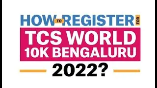 How to Register | #TCSW10K 2022