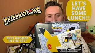 Pokémon Celebrations Lunchbox Opening! Best Promos in Celebrations? *Classic Card Pull*