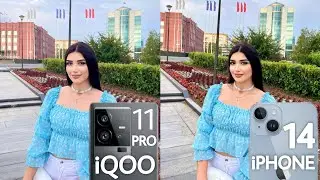 Vivo iQoo 11 Pro VS iPhone 14 Camera Test Comparison