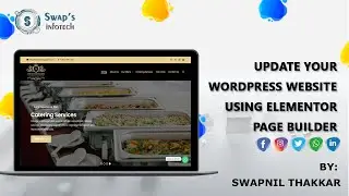 Update Your Wordpress Website Using Elementor Page Builder | Edit Your Wordpress Website | Elementor