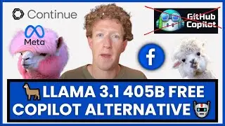 NEW: 🦙 Meta Llama 3.1 405B Continue.Dev + Ollama + TogetherAI - Github Copilot FREE Open Source 🤖