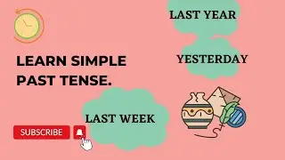learn simple past tense.