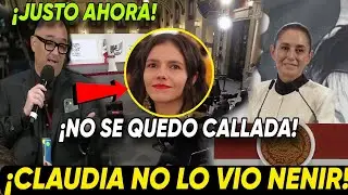 JUST NOW CLAUDIA DIDN'T SEE IT COMING! SHE DIDN'T STAY SILENT