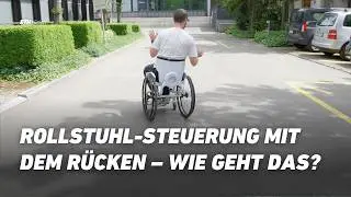 Neue Rollstuhl-Technologie: Steuerung mit dem Rücken!