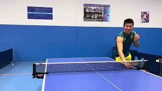 Olympian shows the TWO deadliest mistakes 🏓players make when MOVING to play a FOREHAND topspin