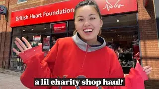 A lil charity shop haul | thrift with me!