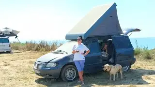 Палатка на крышу своими руками!