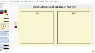 Algebra Tiles Progression   Introduction