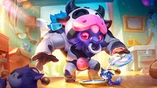 NEW Moo Cow Alistar Chibi Showcase - TFT: Golden Spatula