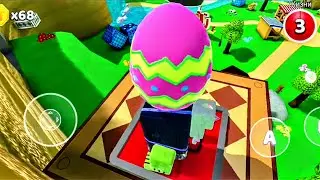 SBA.СБА.супер мишка.Яйца в пустыне. Super Bear Adventure. Eggs in desert.
