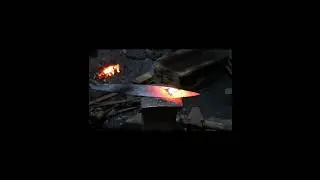 knife making - making super sharp amazing knife from  truck spring #knifemaking #shorts #short