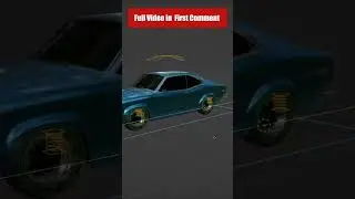 Blender Car Rigging