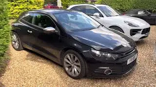VW Scirocco bonnet gas struts by Dark Ice Designs