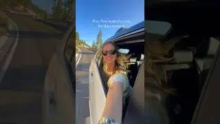 1 yıldır beklediğim an geldi 😇 #laketahoe #summervibes