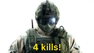 So I almost got my first ace....- rainbow six siege