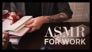 ASMR for Work & Study · Paper sounds, Page-turning, Writing, Typing, Unintelligible Whispers