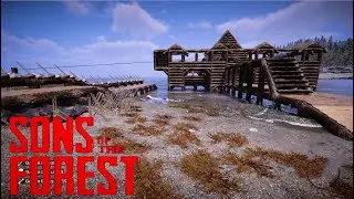 Sons of the Forest Gameplay| Towers have light | The Joy of Building | Ep55