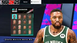 Best Damian Lillard Face Creation on NBA 2k25!