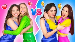Saudari Baik vs Jahat | Pertarungan Lucu Kakak vs Adik