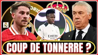 🚨🚨ATALANTA-REAL MADRID : VINICIUS,  LE COUP DE TONNERRE ? L’ANNONCE FORTE D’ANCELOTTI SUR LE MERCATO