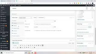 WordPress Lecture 2  Setting up product viritions and stock