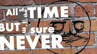 SONG 2 - BLUR - Lyrics / Typography