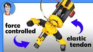 Building a Force Controlled Robot Gripper | James Bruton
