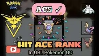These Ultra League Monsters helped me to Reach Rank - ACE in Season 8 GBL | Pokémon GO