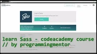 Codeacademy course 