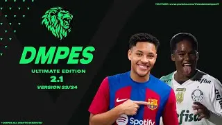 PATCH DMPES 2.1 - BRASILEIRÃO SÉRIE A & B - ATUALIZAÇÃO JANEIRO | PATCH PES 2017